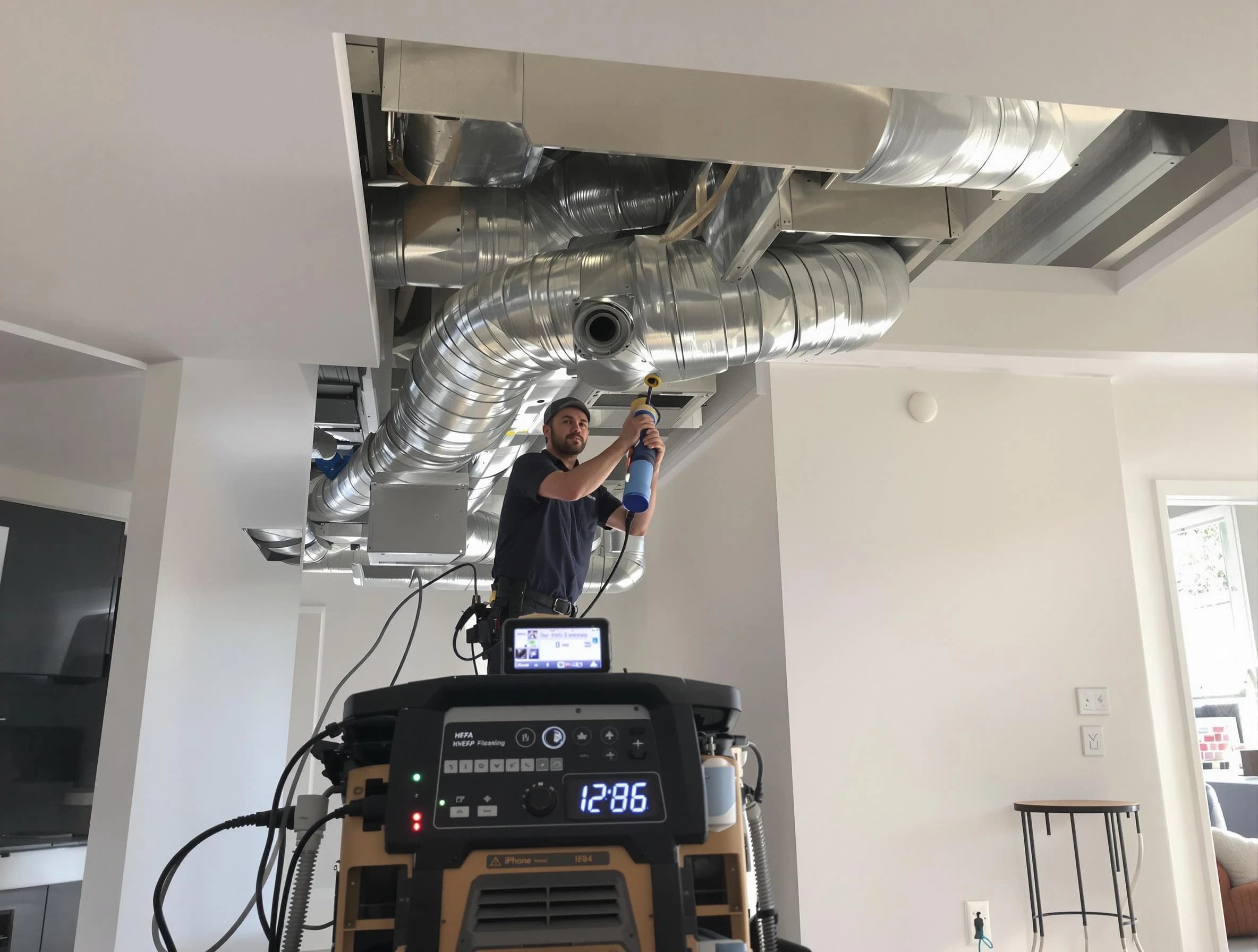 Advanced pure air duct cleaning by Walpole Air Duct Cleaning in Walpole