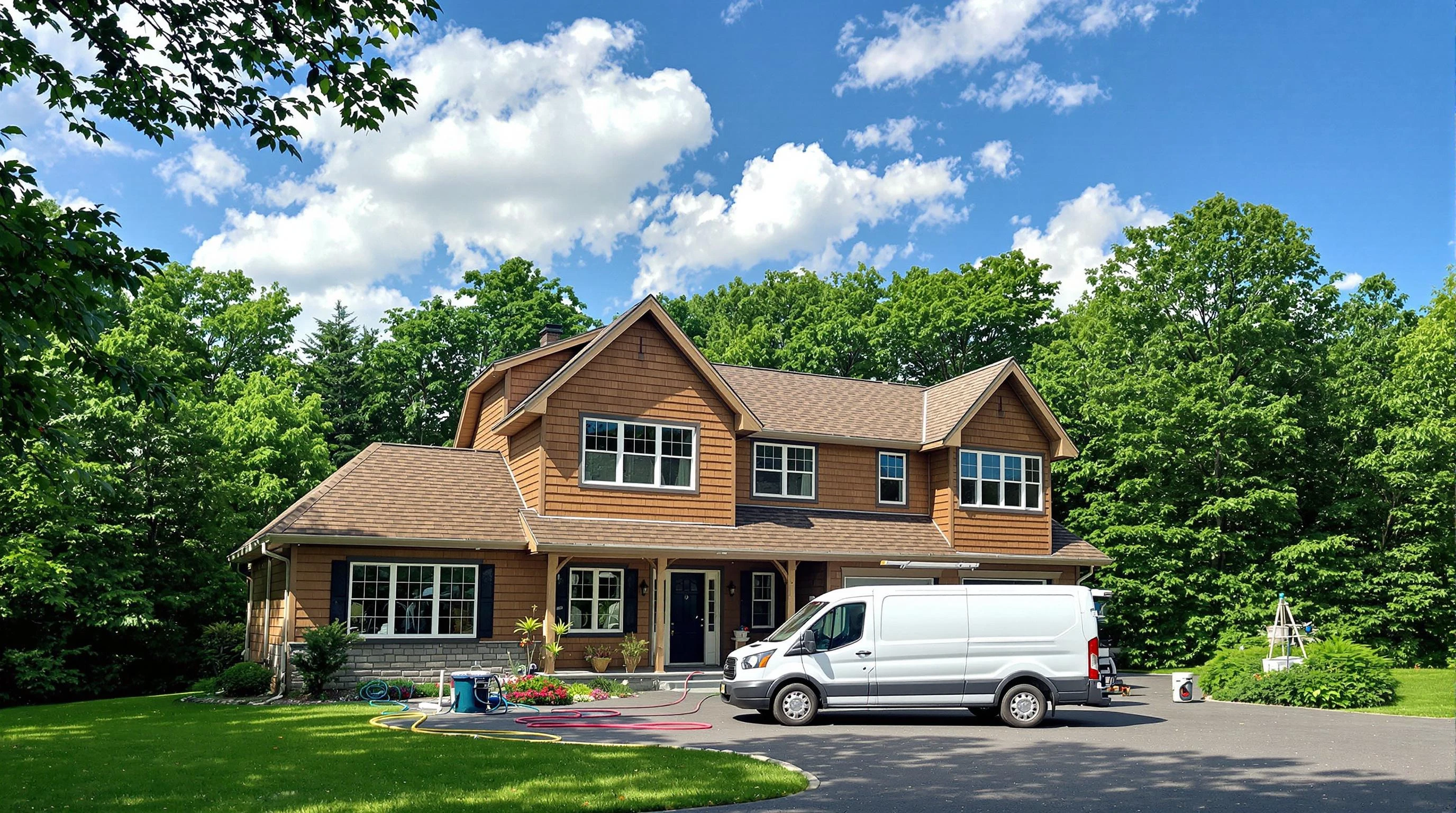 Walpole Air Duct Cleaning air duct cleaning crew working in Millis, MA