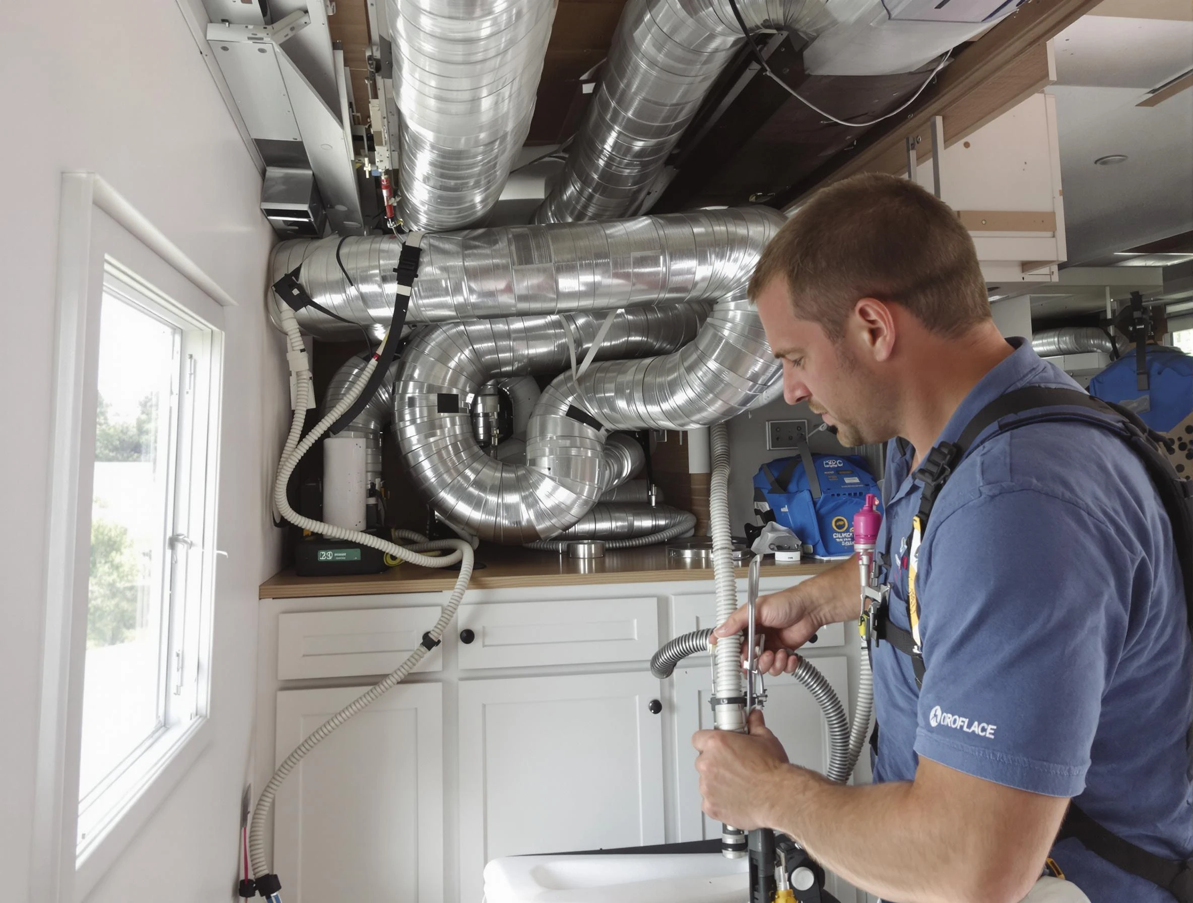 Mobile Home Air Duct Cleaning in Walpole
